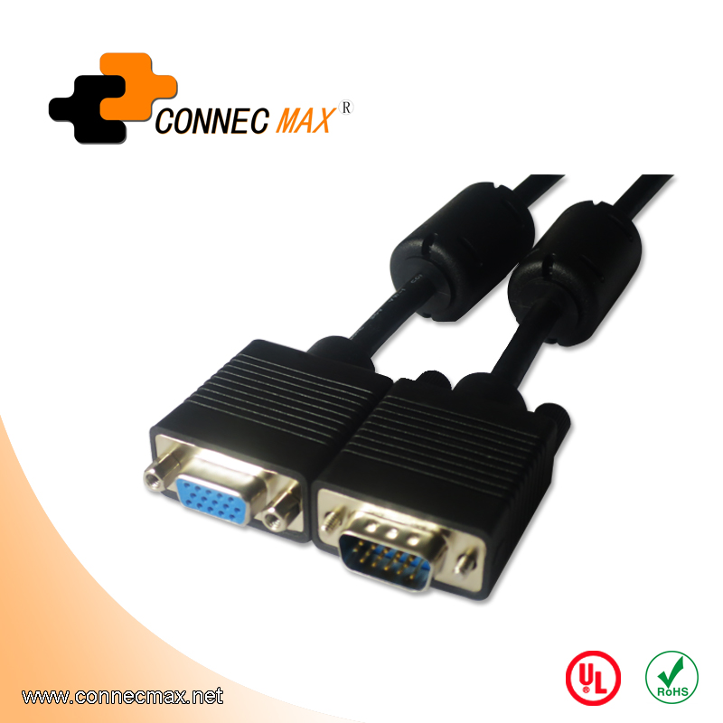 VGA Male to Male/Female Extension Cable