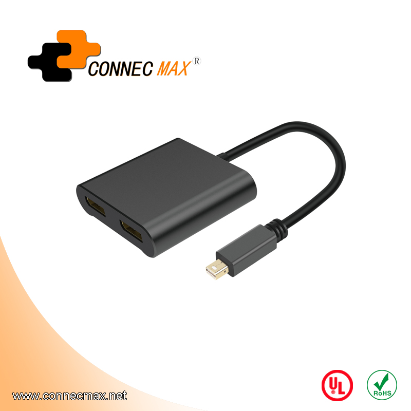 MINI DP 转 2DP MST HUB